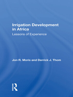 cover image of Irrigation Development in Africa